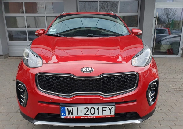 Kia Sportage cena 82900 przebieg: 36860, rok produkcji 2017 z Warszawa małe 379